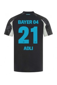 Bayer Leverkusen Amine Adli #21 Jalkapallovaatteet Kolmaspaita 2024-25 Lyhythihainen